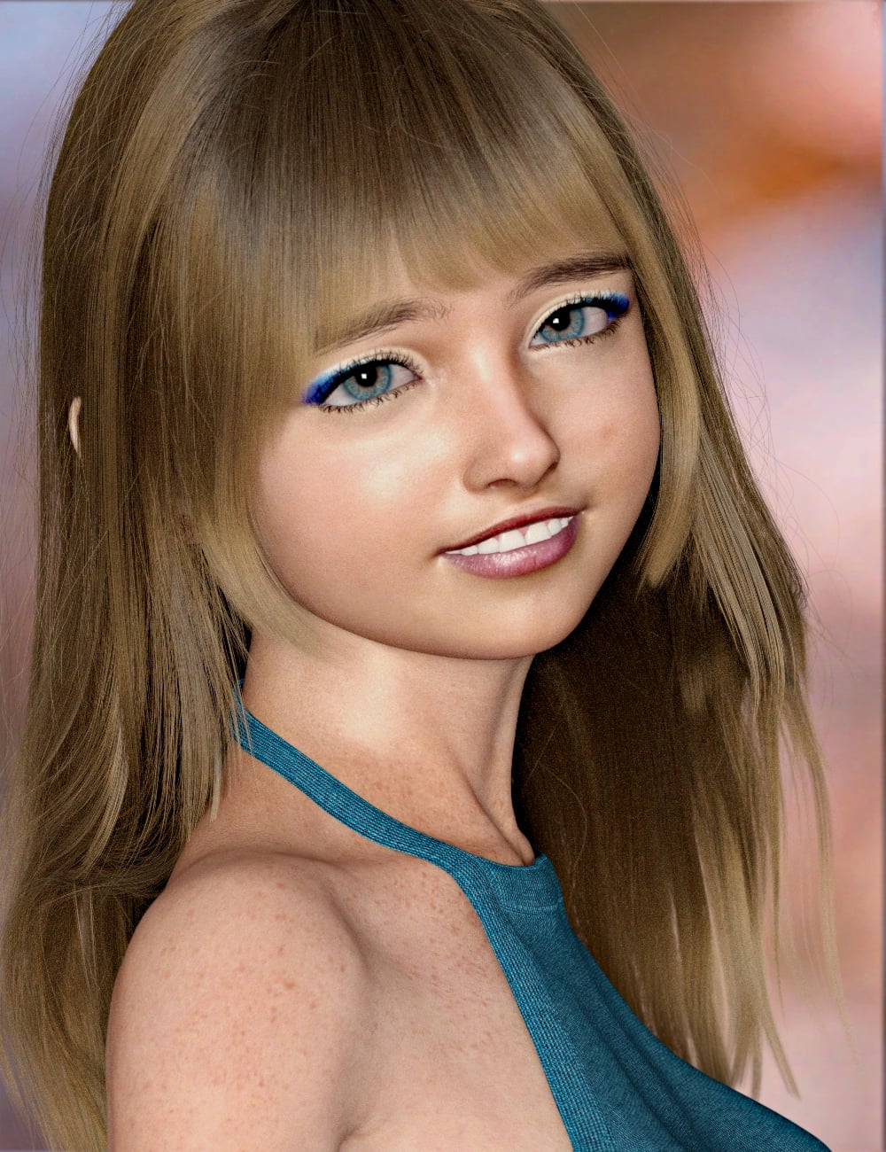 Q321 Elma HD for Genesis 9 Feminine by: Quadraw321, 3D Models by Daz 3D