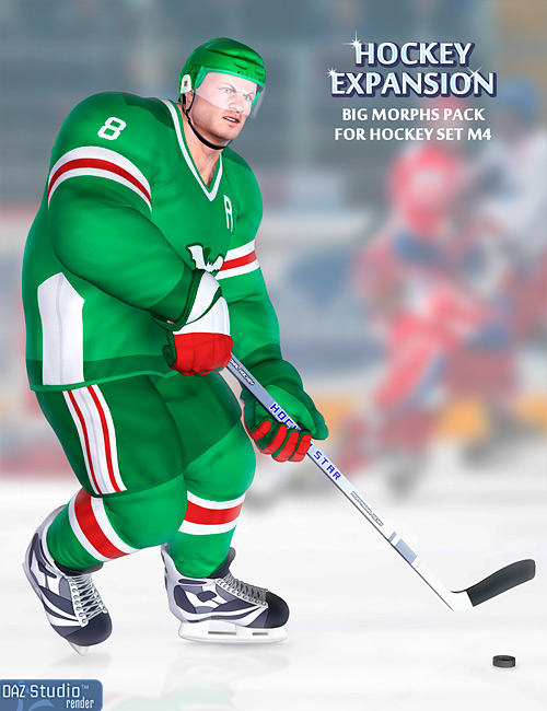 Hockey Expansion by: Andrey Pestryakov, 3D Models by Daz 3D