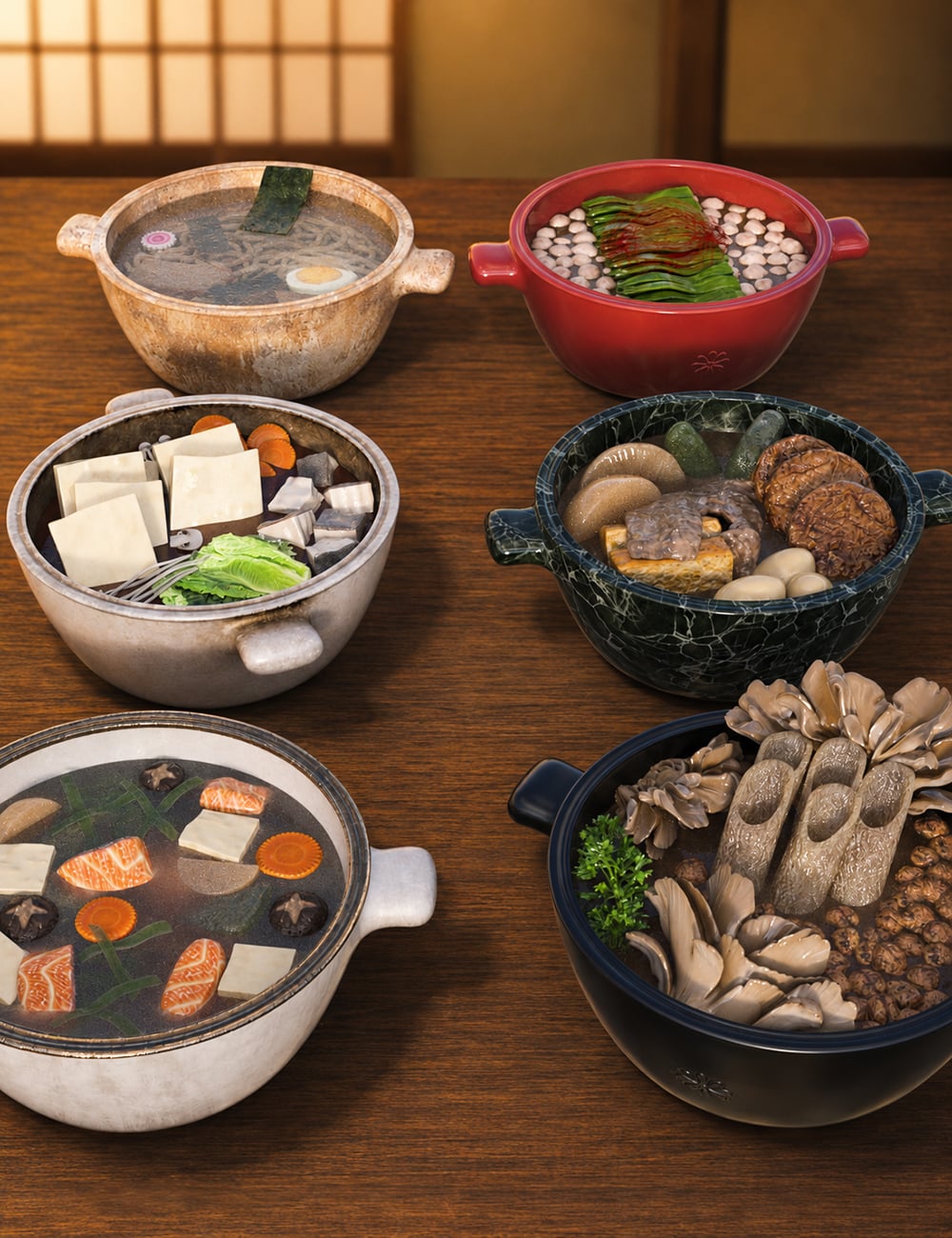 Japanese Food Collection Volume 1 by: JDA HDRI, 3D Models by Daz 3D