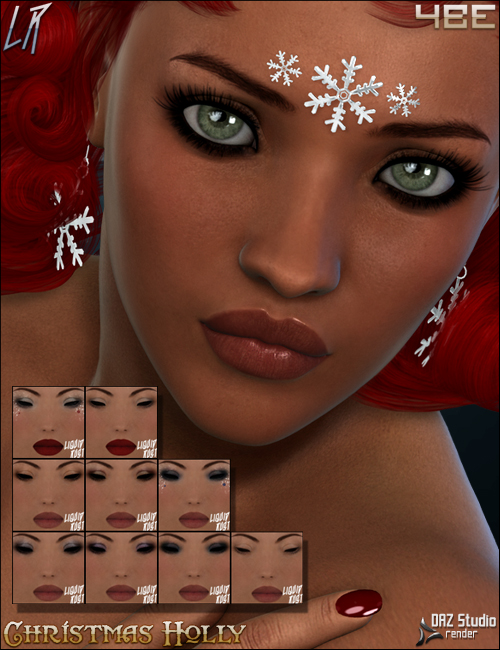 Christmas Holly Christmas Holly by: Liquid Rust, 3D Models by Daz 3D