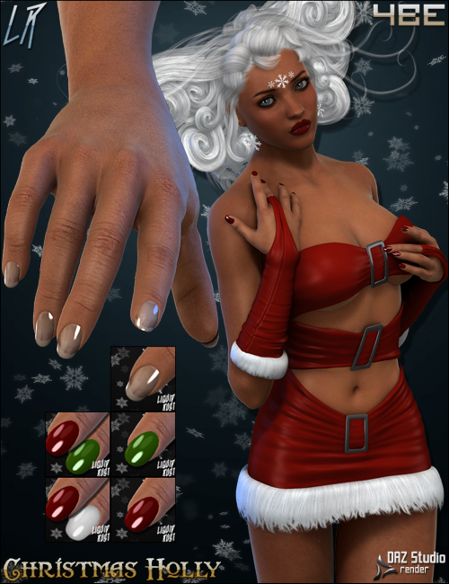 Christmas Holly by: Liquid Rust, 3D Models by Daz 3D