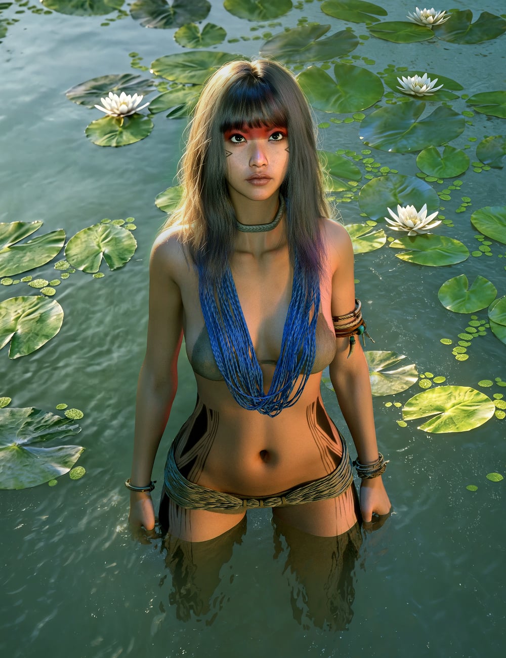 Lala Primal Root Bundle for Genesis 9 by: Lala-Rabbit, 3D Models by Daz 3D