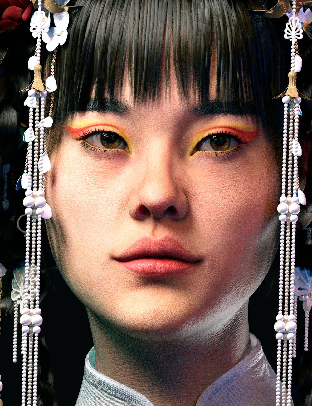 Ren Li for Genesis 9 by: Spows, 3D Models by Daz 3D