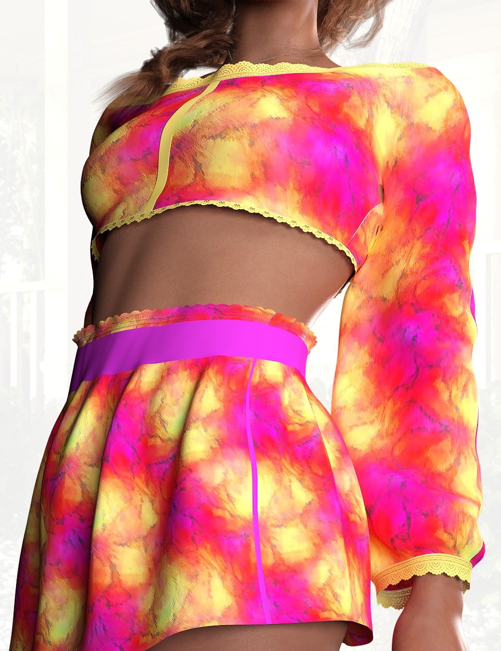 L3D Sugar Candy Add-On Sweet Spicy Style for Genesis 9 by: LUNA3D, 3D Models by Daz 3D
