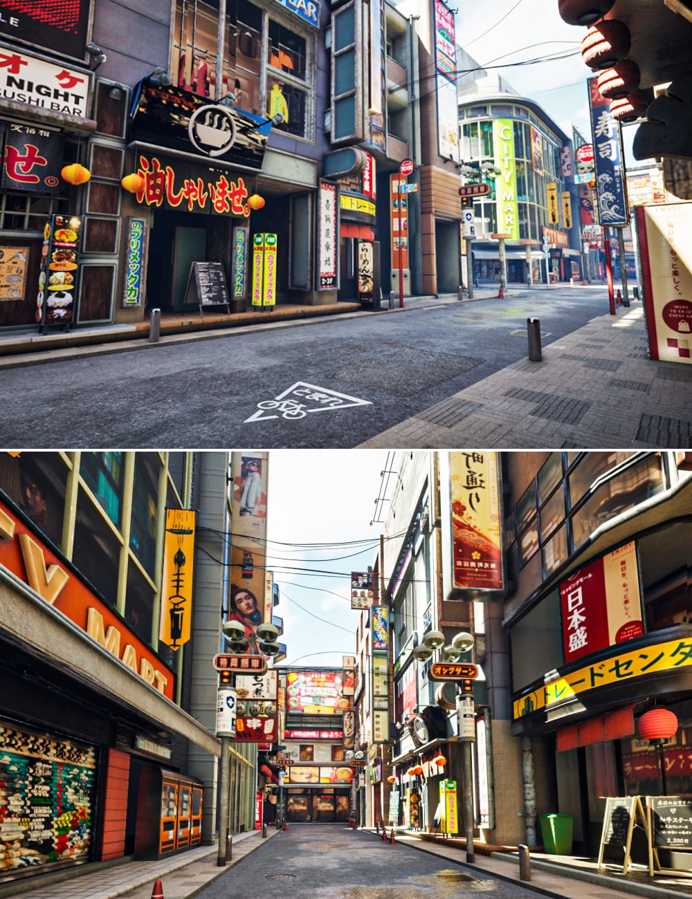 XI Tokyo Street by: Xivon, 3D Models by Daz 3D