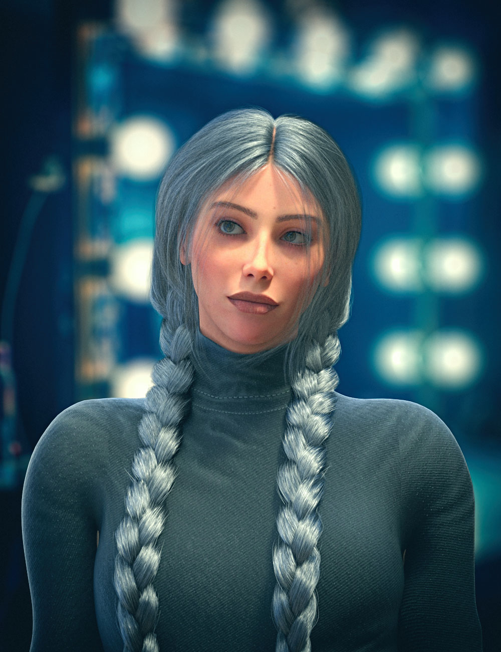 GNBD Elara for Genesis 9 Feminine by: Giko, 3D Models by Daz 3D