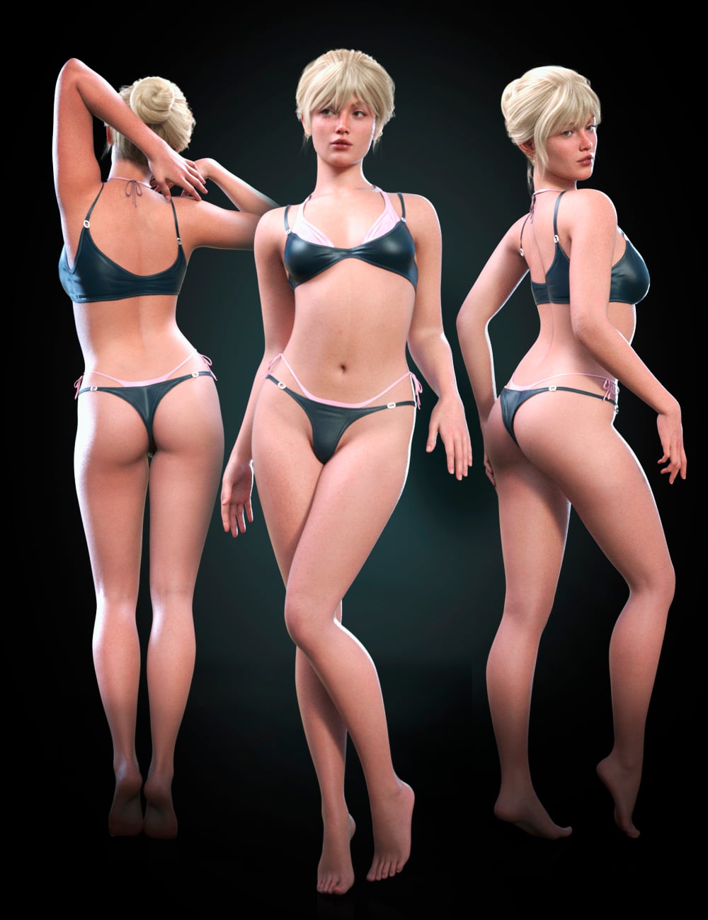 LA Catwalk Poses for Genesis 9 by: Laia, 3D Models by Daz 3D