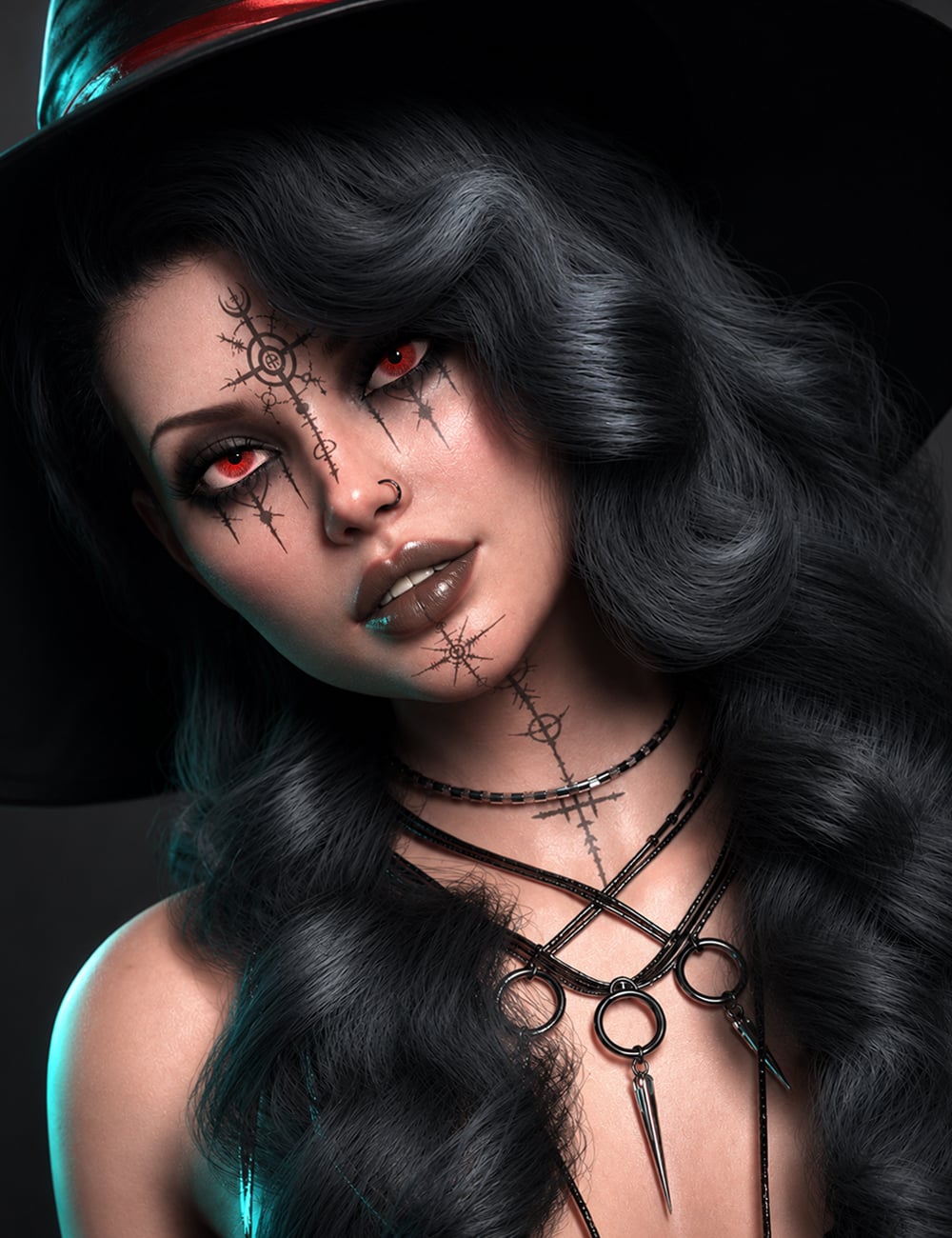 Twizted Wicked Witch for Genesis 9 by: TwiztedMetal, 3D Models by Daz 3D