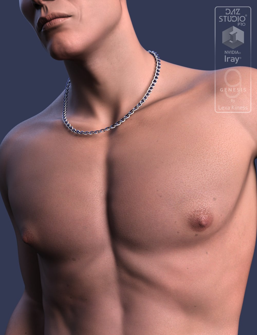 LK Chest Kit - Bold Profile for Genesis 9 - Merchant Resource by: Lexa Kiness, 3D Models by Daz 3D