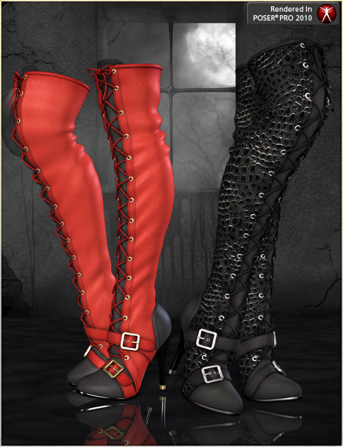 HOT Boots by: , 3D Models by Daz 3D
