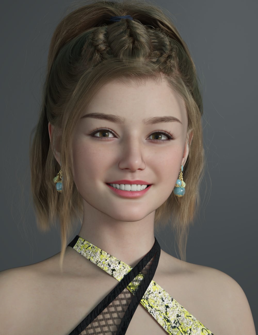 CNB Corinna and Expressions for Genesis 9 by: Cinnabar, 3D Models by Daz 3D