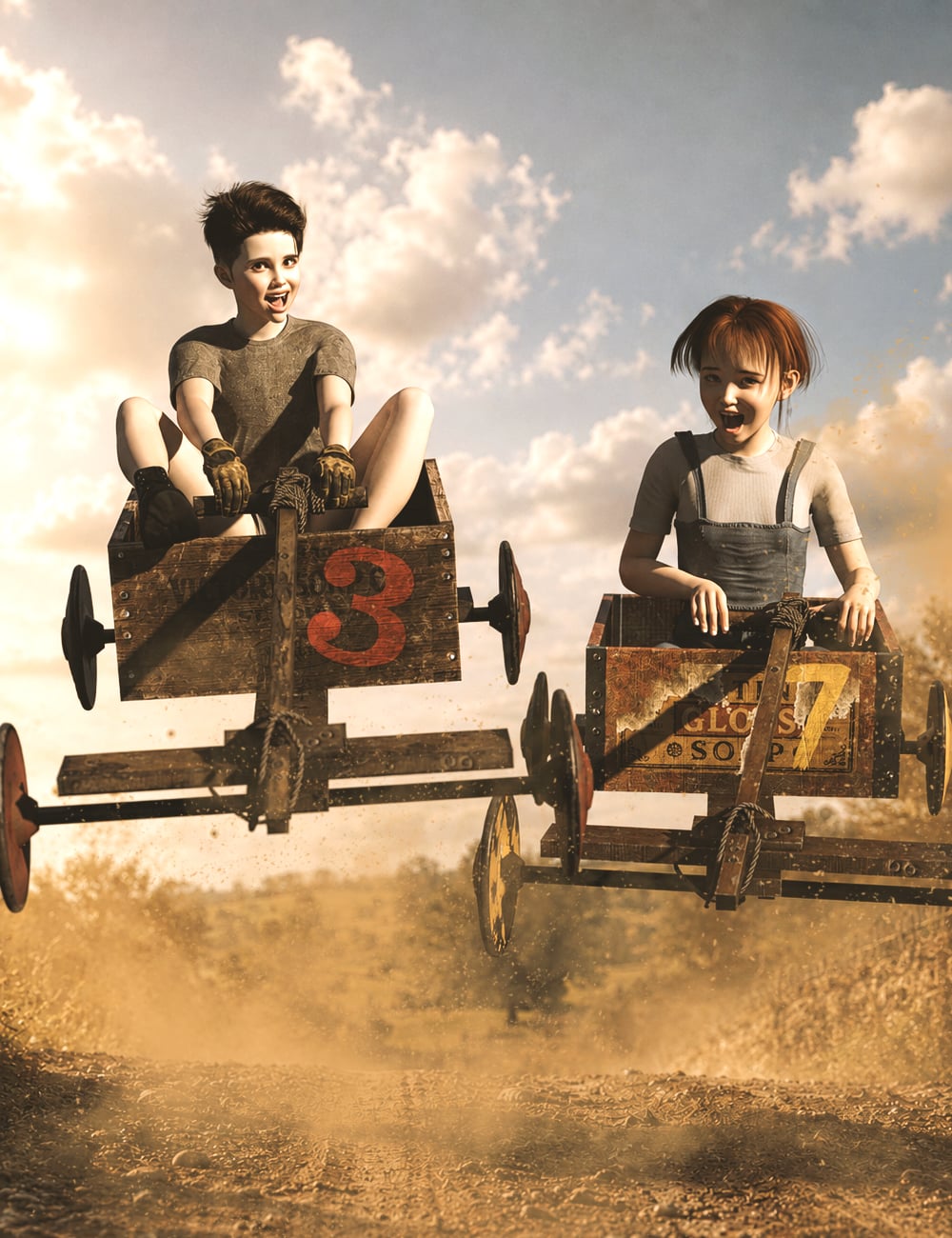 SoapBox Racer by: PAMAWO, 3D Models by Daz 3D