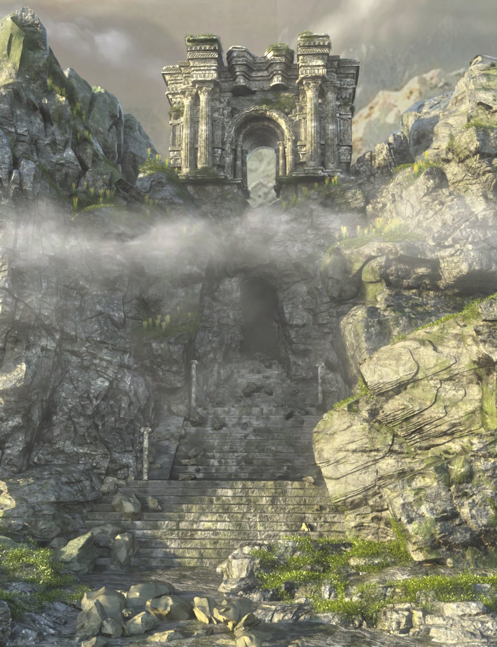 Skyward Arch by: PerspectX, 3D Models by Daz 3D