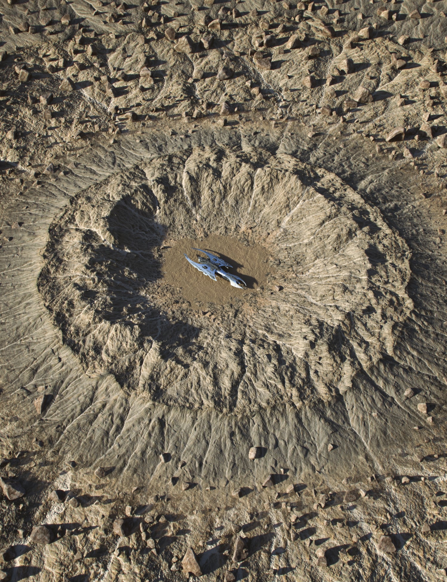 LI Elemental Dynamics - Impact Crater by: Laticis Imagery, 3D Models by Daz 3D