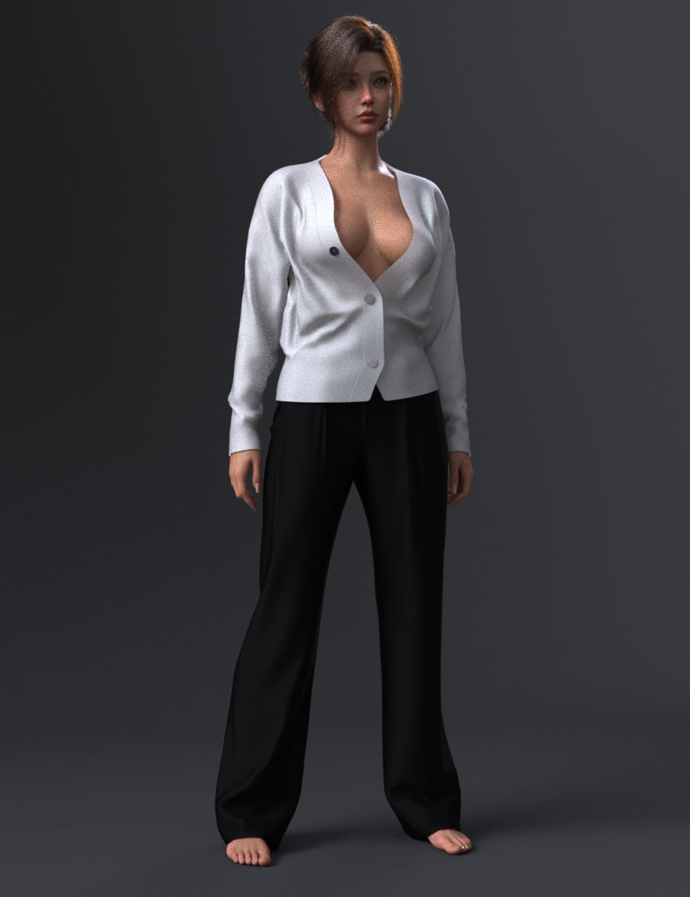 dForce EG Wool Sweater Set for Genesis 9 by: Ergou, 3D Models by Daz 3D