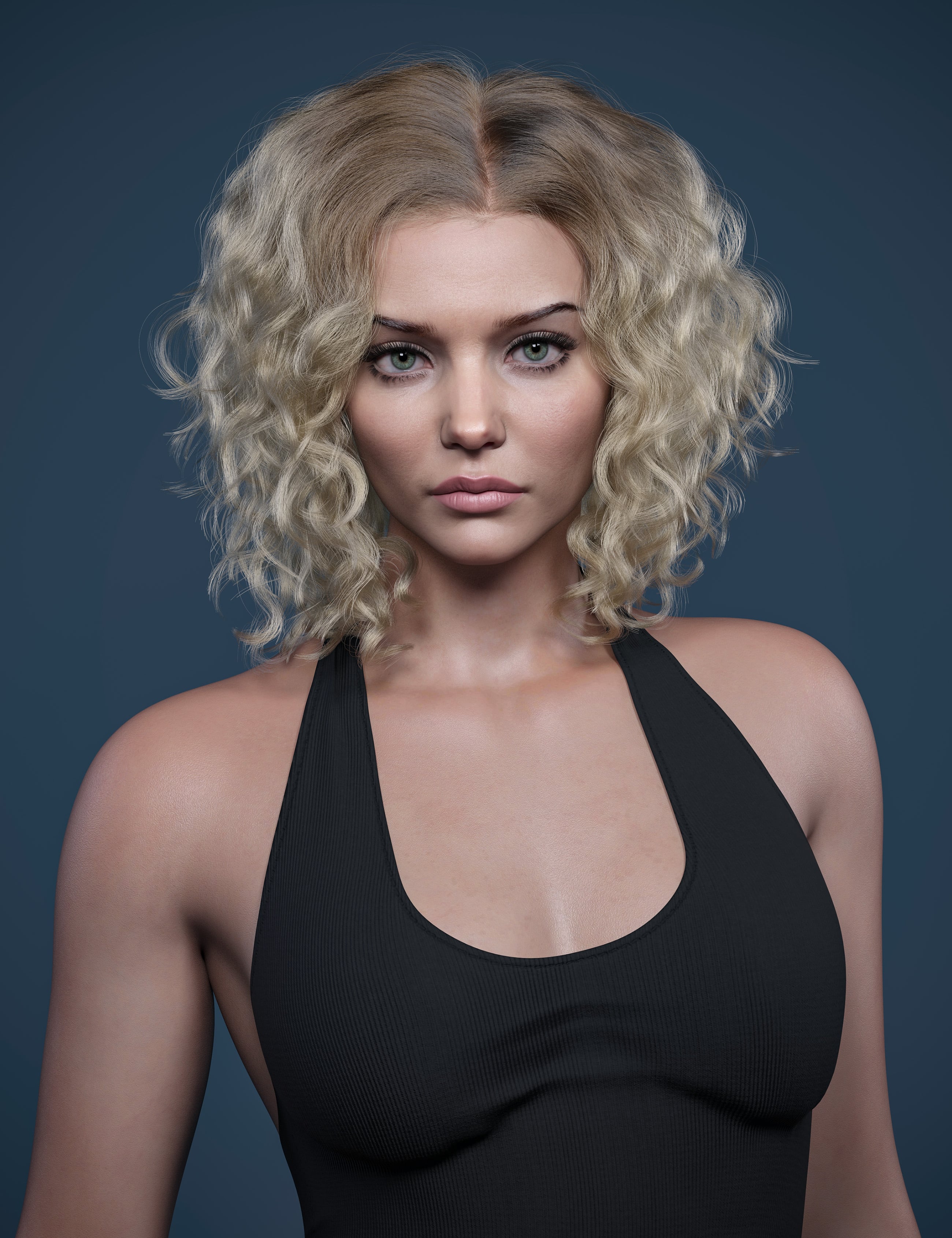 V3D Amara HD for Genesis 9 by: Vicey3D, 3D Models by Daz 3D
