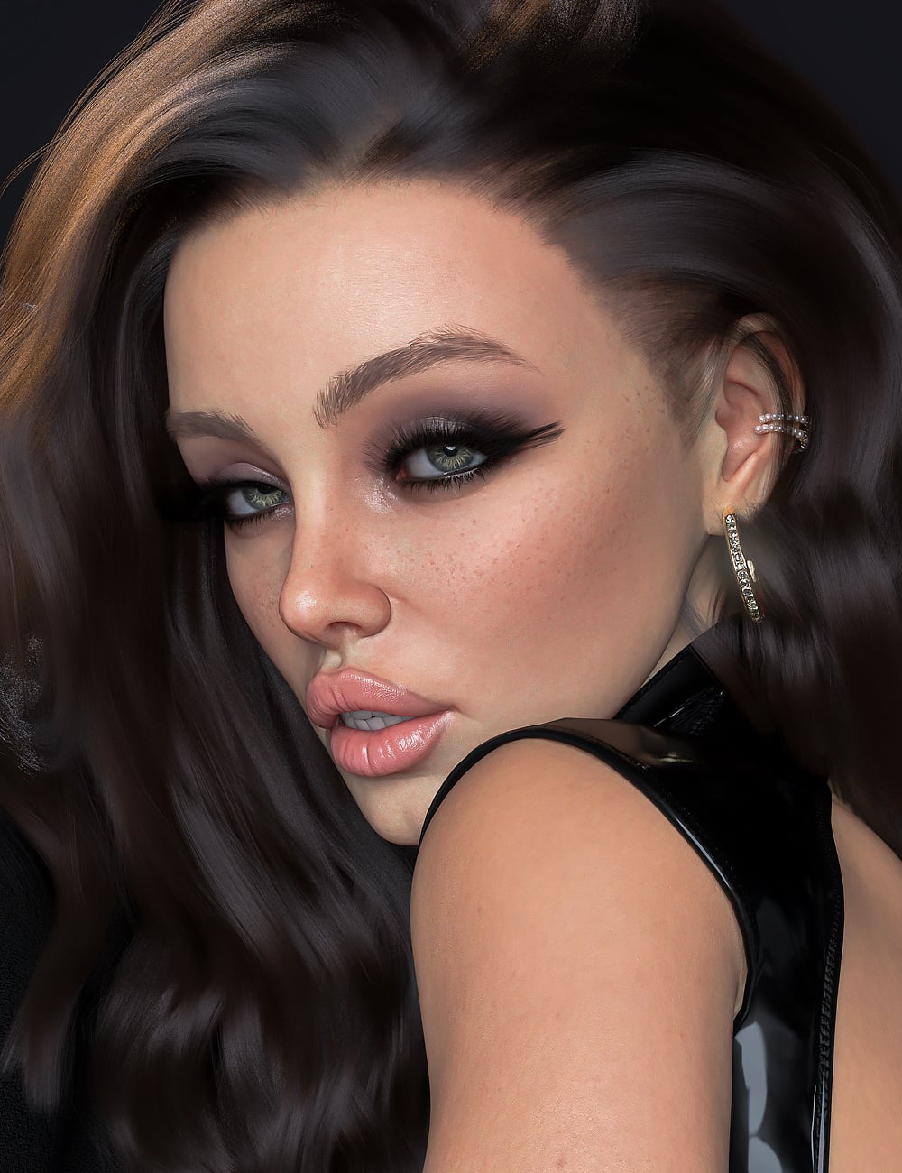 HH Celeste for Genesis 9 by: Herschel Hoffmeyer, 3D Models by Daz 3D