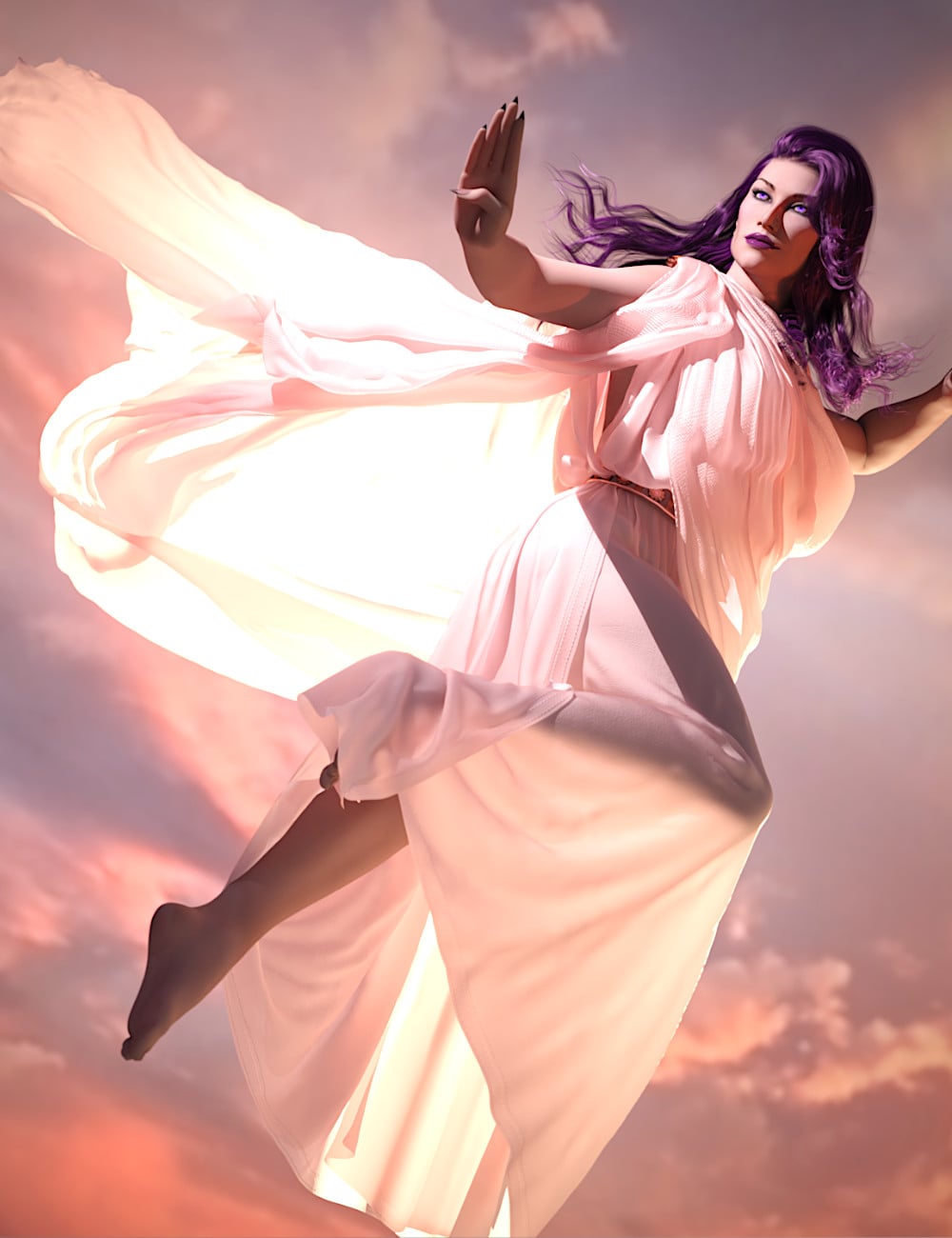 dForce Queen Of Troy for Genesis 9 and 8 by: Sshodan, 3D Models by Daz 3D