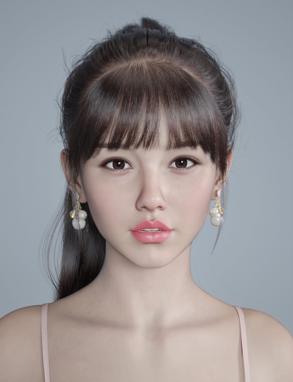 CNB Liuxia HD and Expressions for Genesis 9 by: Cinnabar, 3D Models by Daz 3D