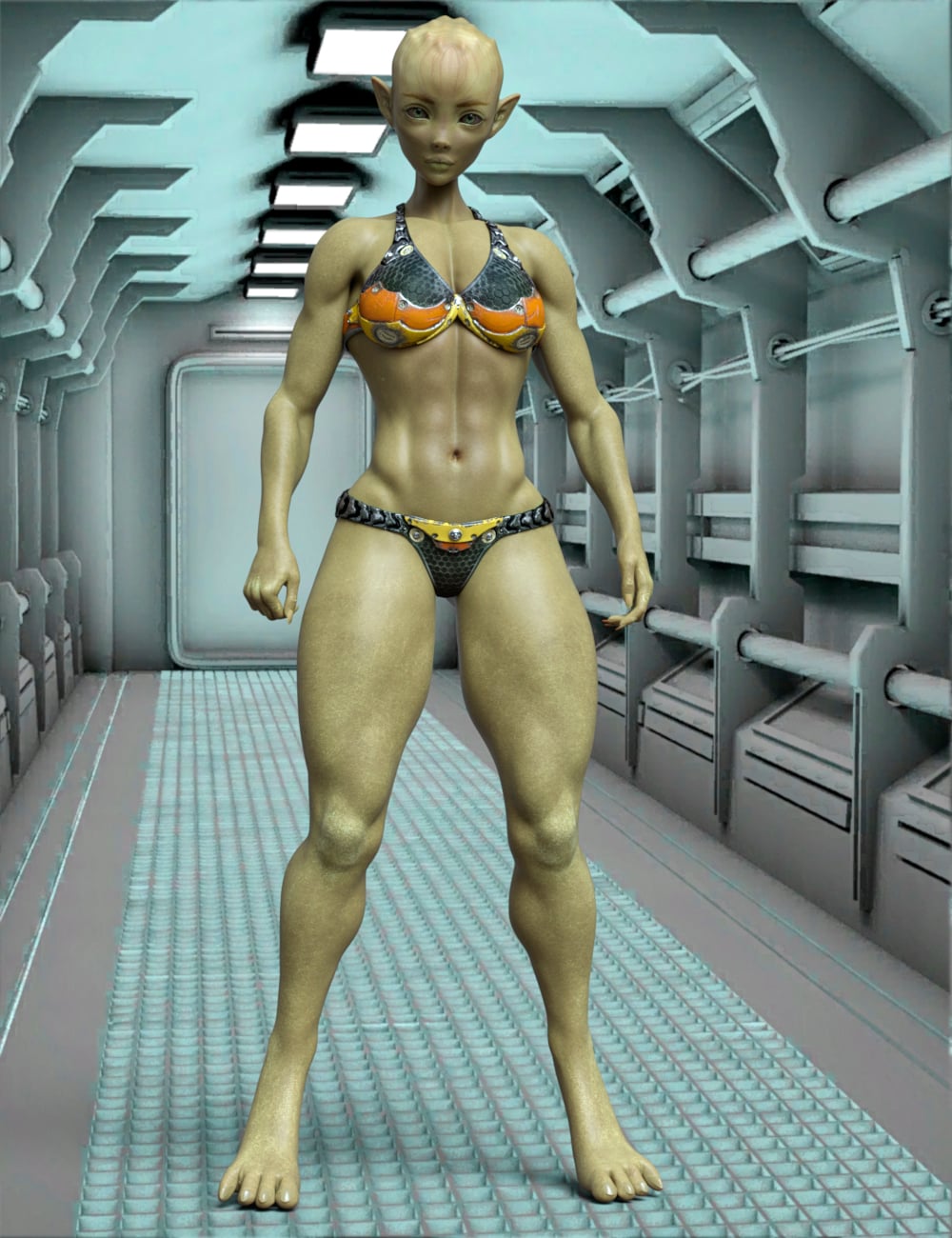 PN Galatea for Genesis 9 by: Pendragon, 3D Models by Daz 3D