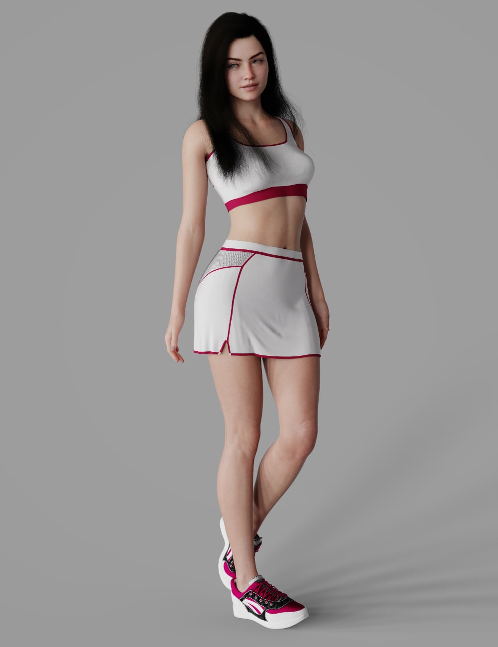 MGAB dForce Sport Outfit by: MarcosGAB, 3D Models by Daz 3D