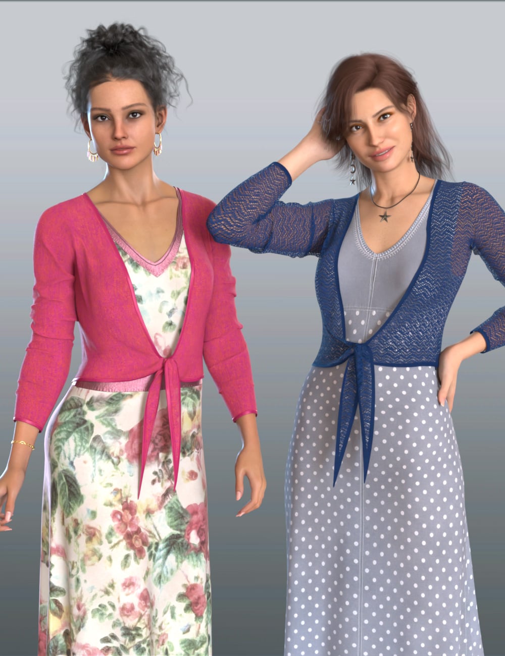 dForce Capsule Wardrobe 04 Texture Add-On by: esha, 3D Models by Daz 3D