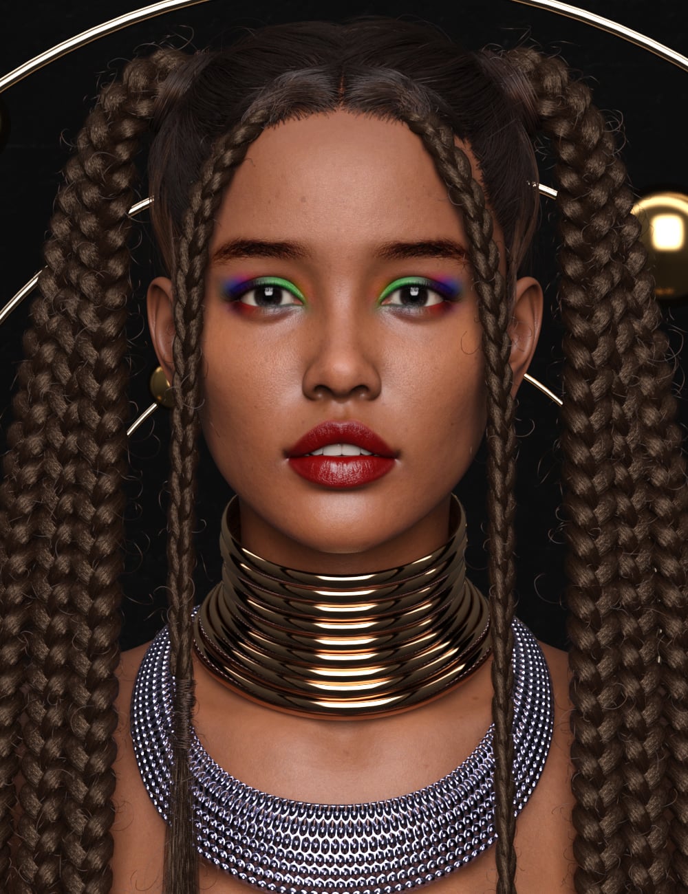 MSO Malorie HD for Genesis 9 Feminine by: Mousso, 3D Models by Daz 3D