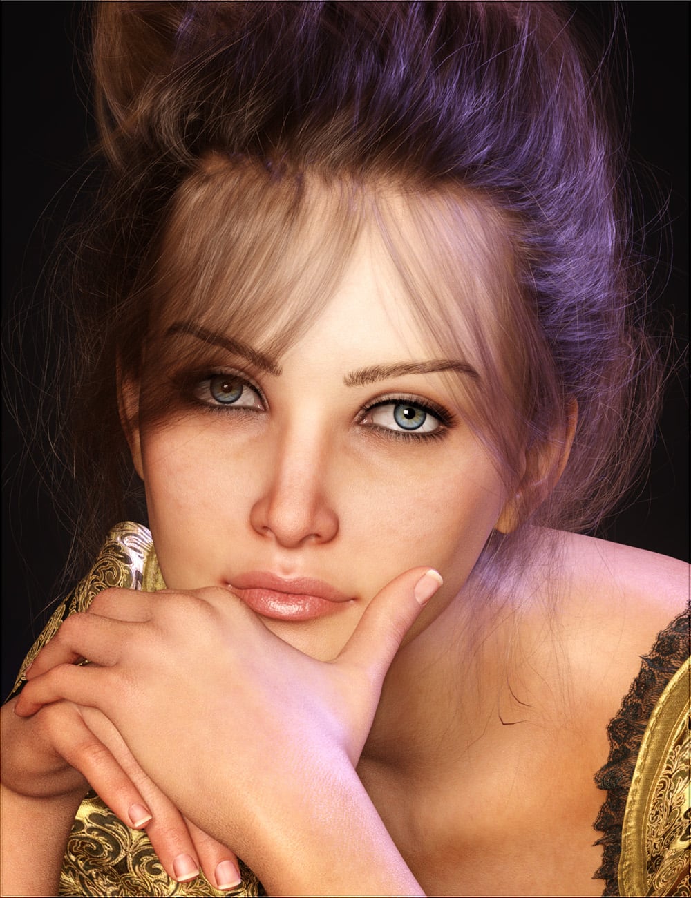 VYK Blossom for Genesis 9 by: vyktohria, 3D Models by Daz 3D