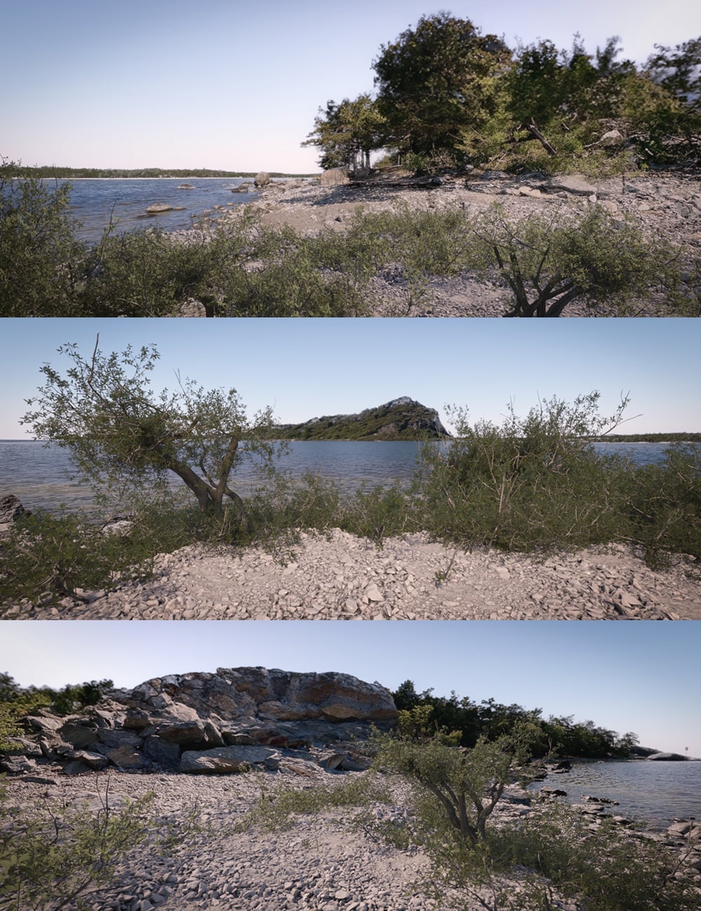 360 Scenes - Rocky Beach by: Dreamlight, 3D Models by Daz 3D