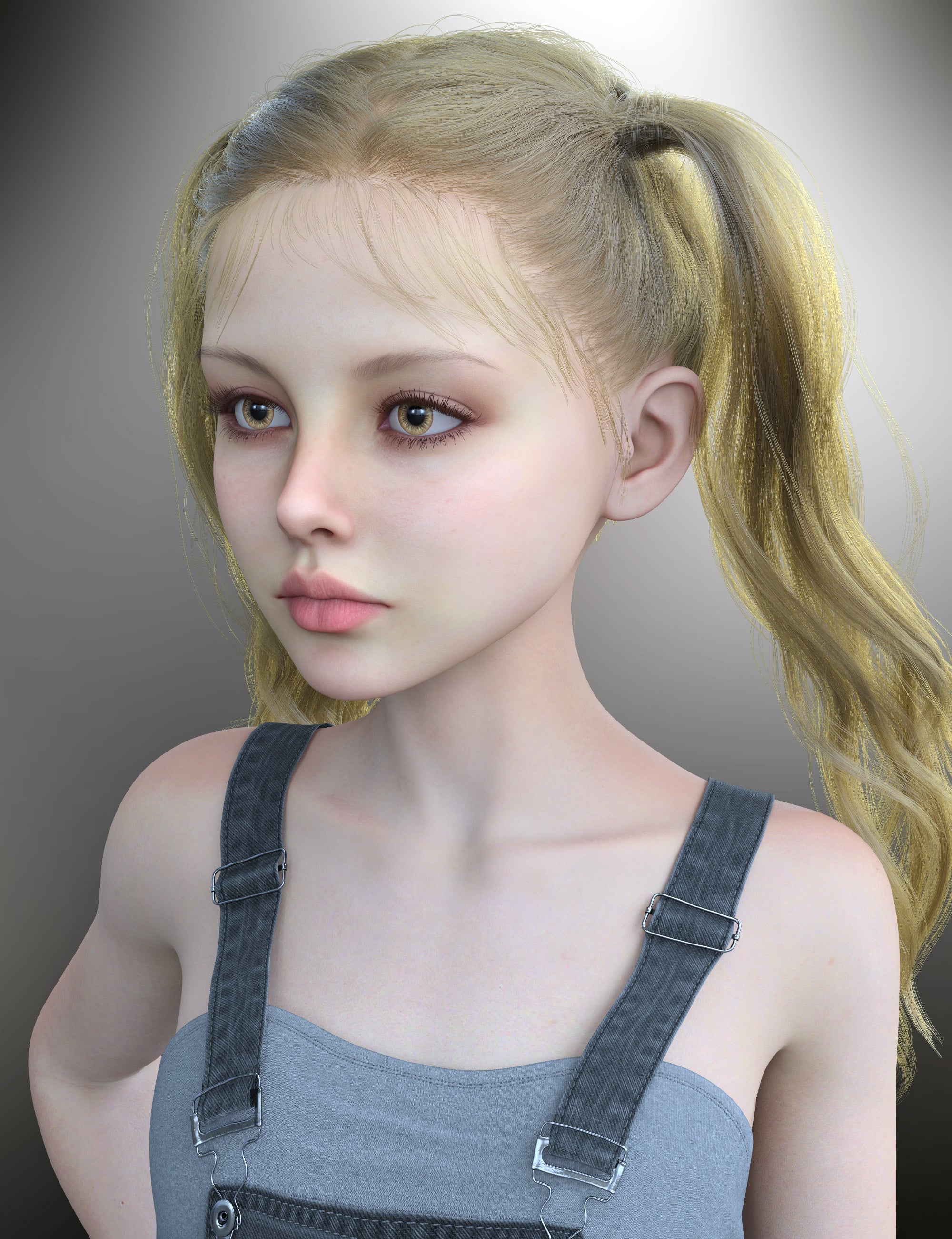Vo Ion Young HD for Genesis 9 by: VOOTW, 3D Models by Daz 3D