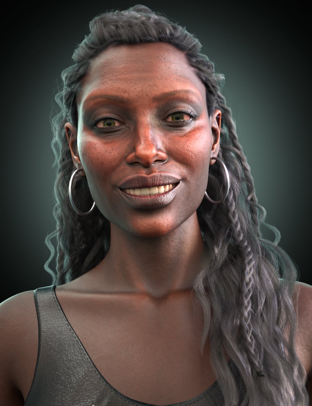 M3D Sade HD for Genesis 9 by: Matari3D, 3D Models by Daz 3D