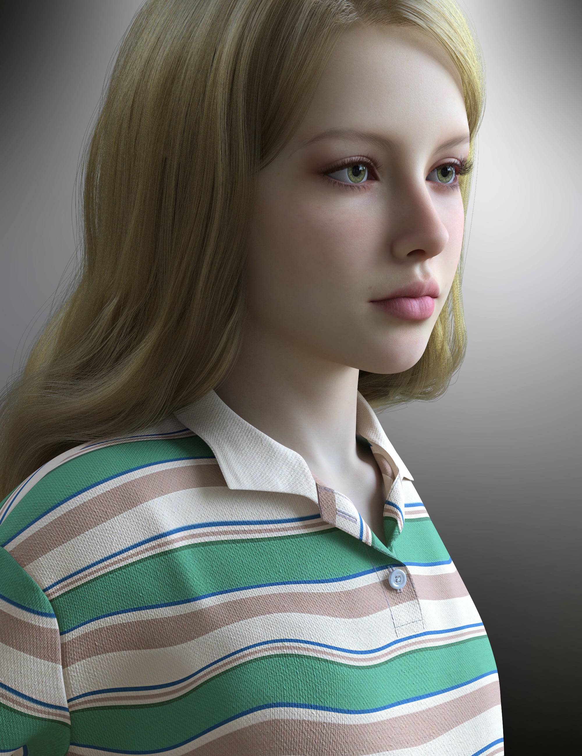Vo Hal Young HD for Genesis 9 by: VOOTW, 3D Models by Daz 3D