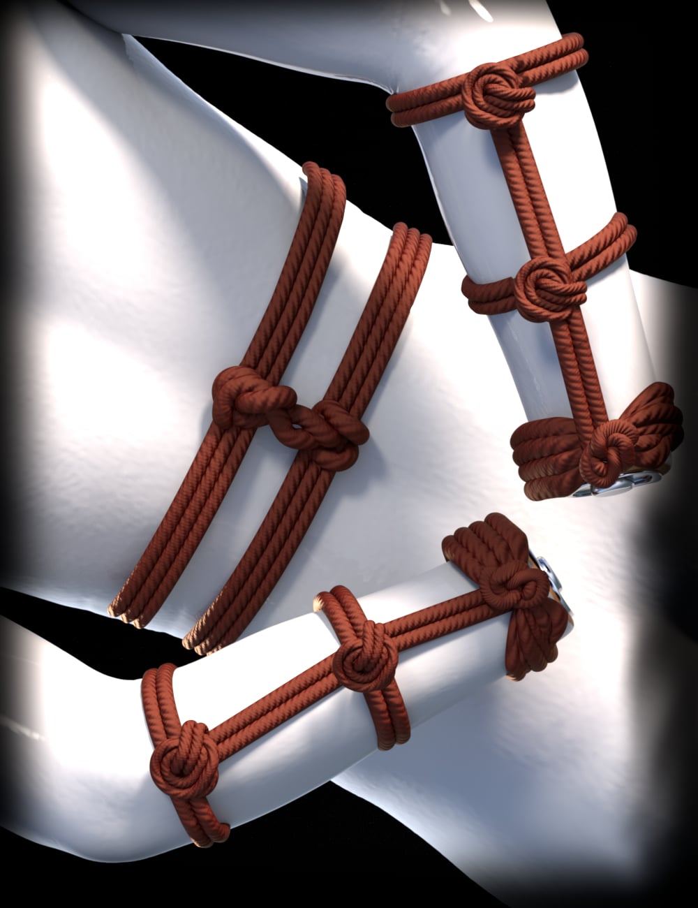 SY Modular Knots and Ropes Iray by: Sickleyield, 3D Models by Daz 3D