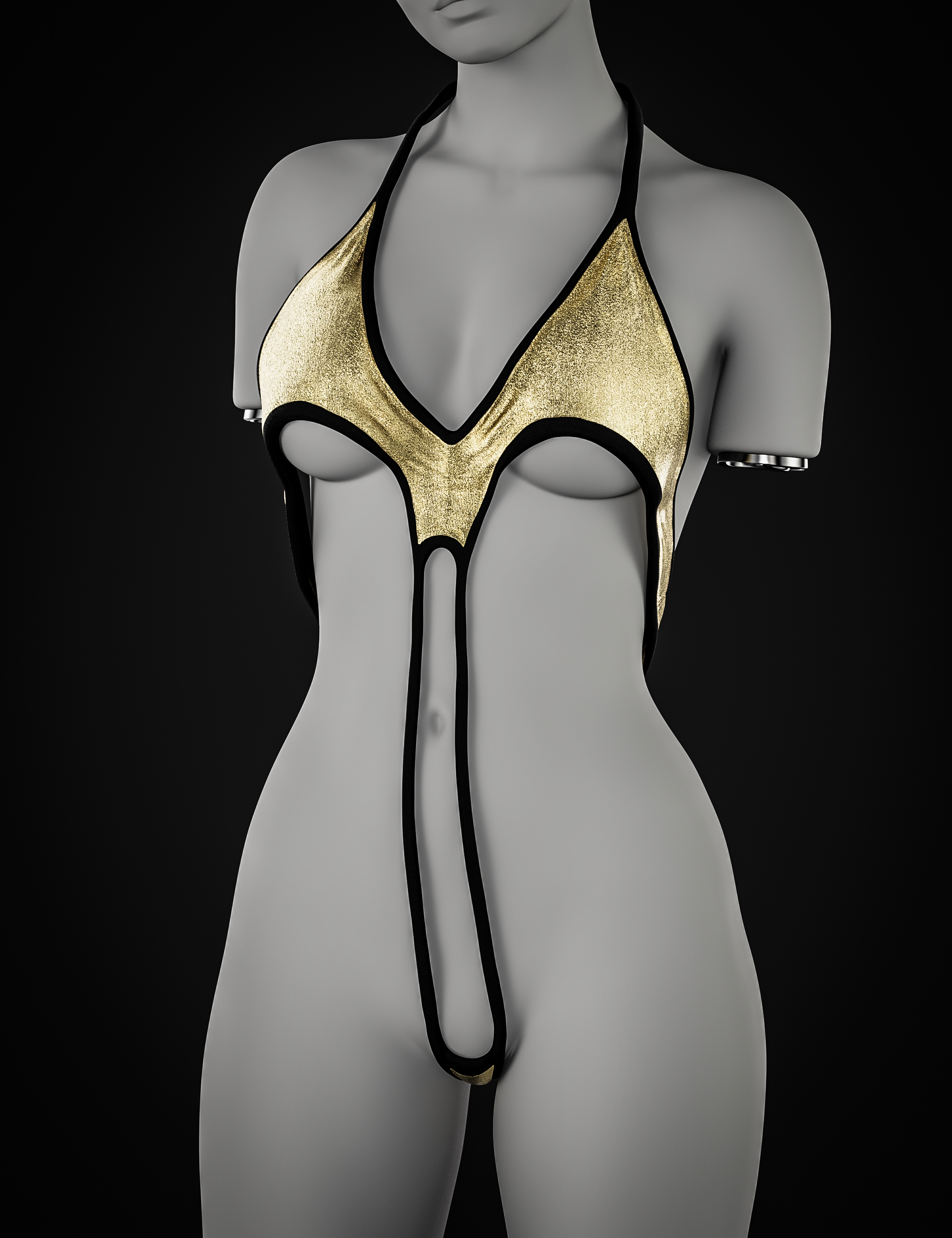 BW String Bikini For Genesis 9 and 8, 8.1 Female by: Beautyworks, 3D Models by Daz 3D