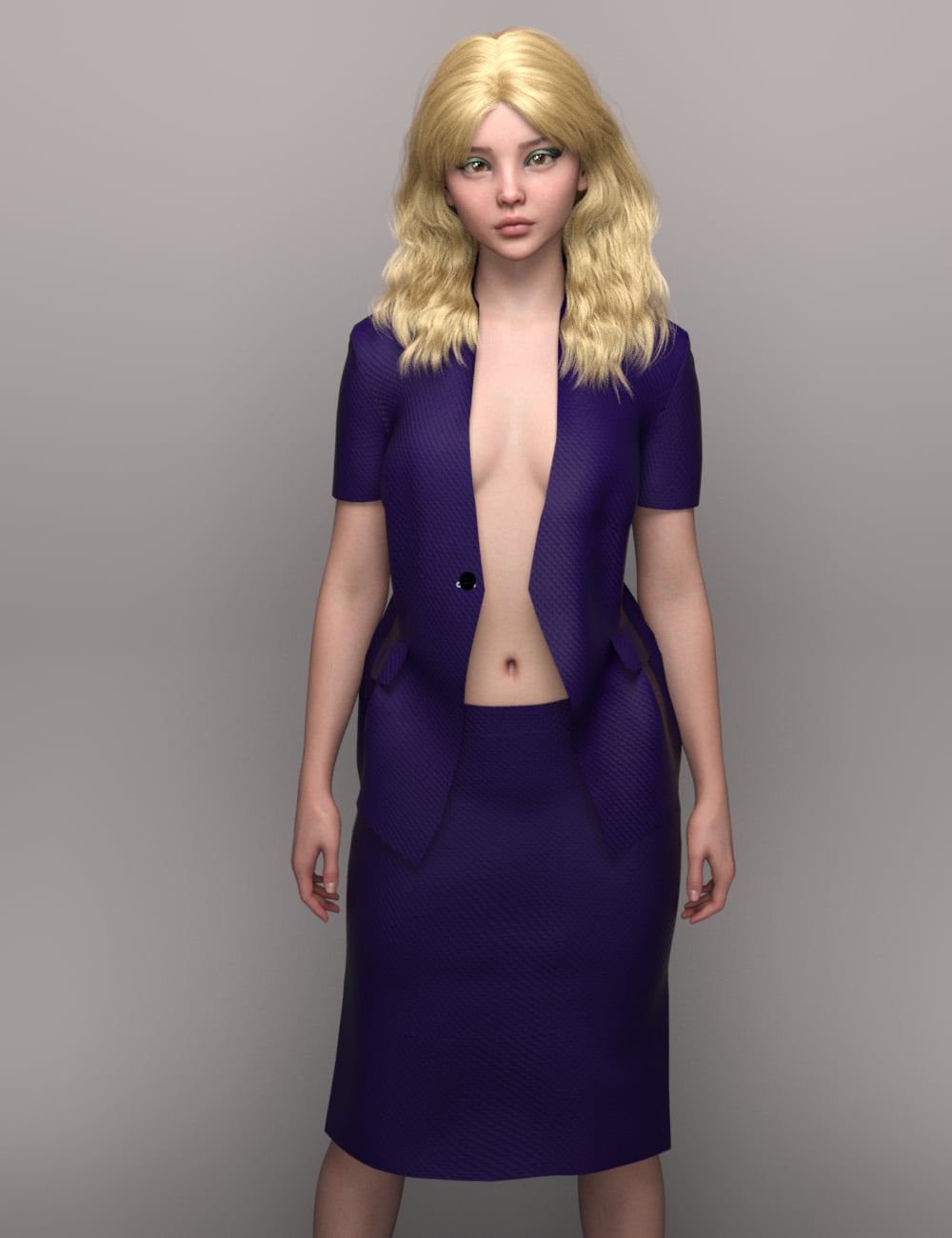 dForce EG Cute Set and Lin for Genesis 9 by: Ergou, 3D Models by Daz 3D