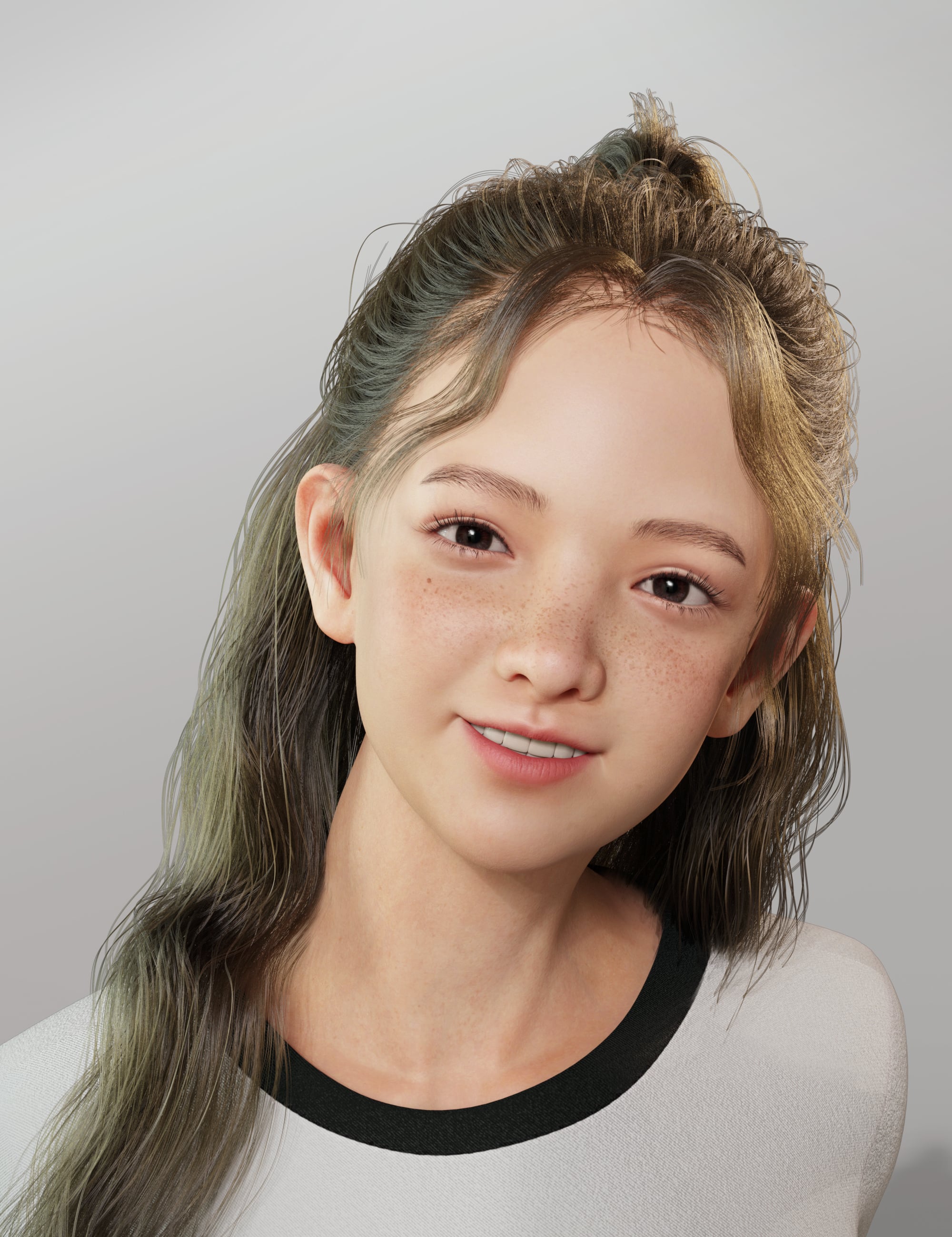MB Syreeta HD for Genesis 9 Feminine by: Magic Brush, 3D Models by Daz 3D