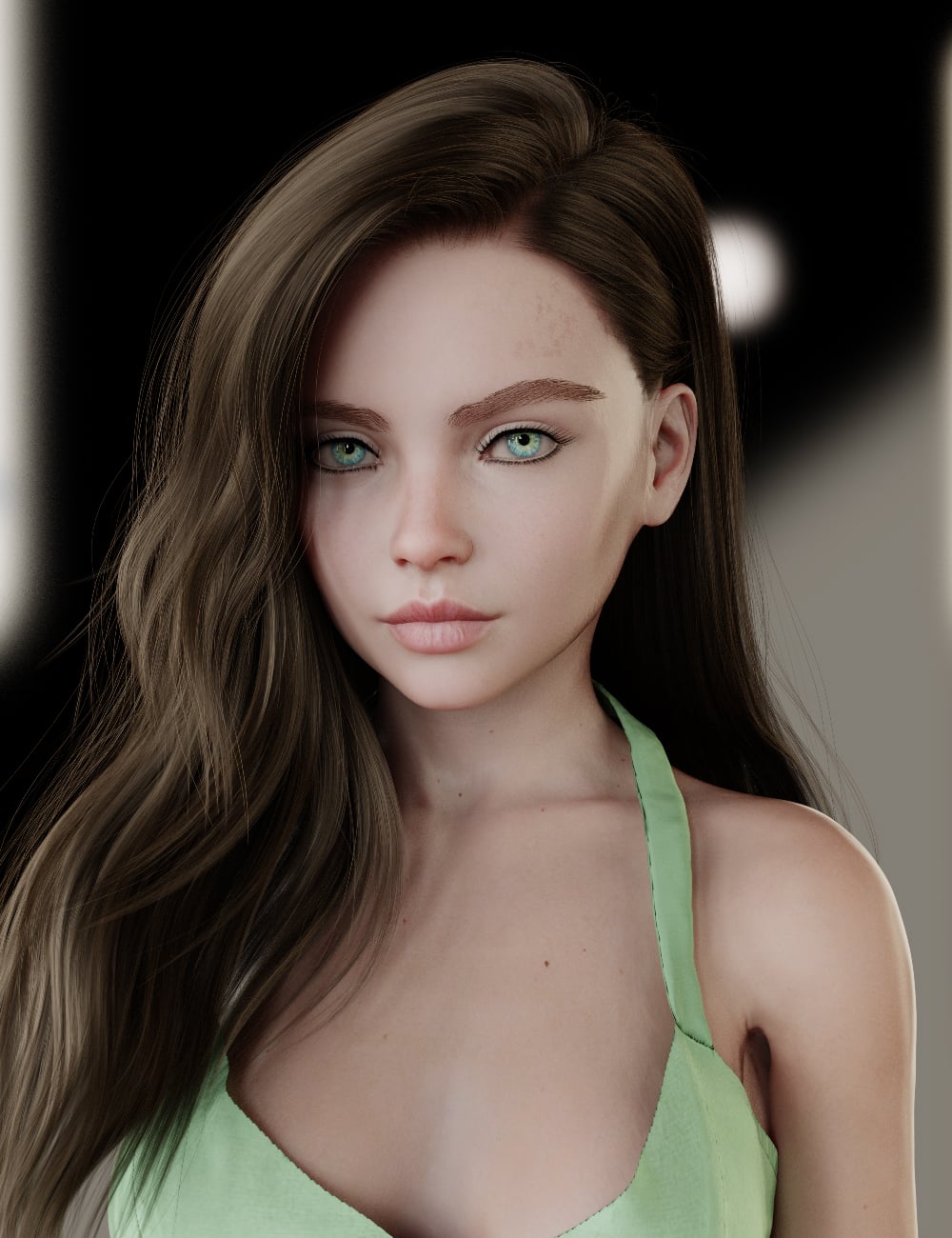 MGAB Mia HD for Genesis 9 by: MarcosGAB, 3D Models by Daz 3D