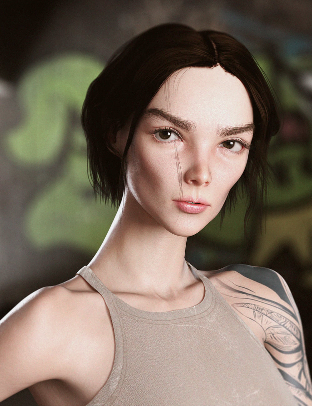 Jacy HD for Genesis 9 by: Chrryt, 3D Models by Daz 3D