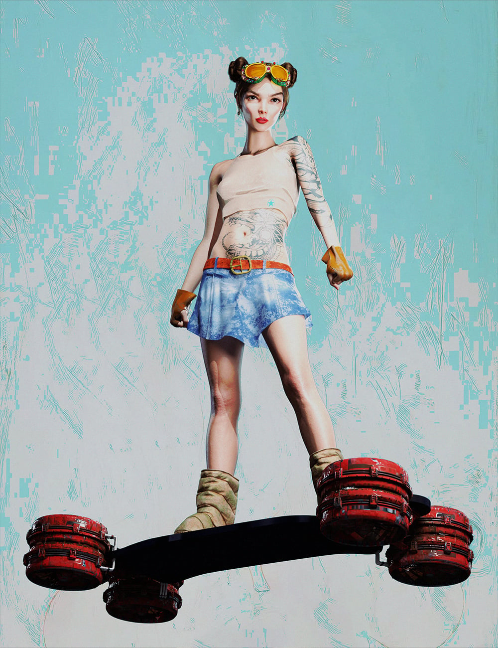 The SkyRder Bundle by: Chrryt, 3D Models by Daz 3D