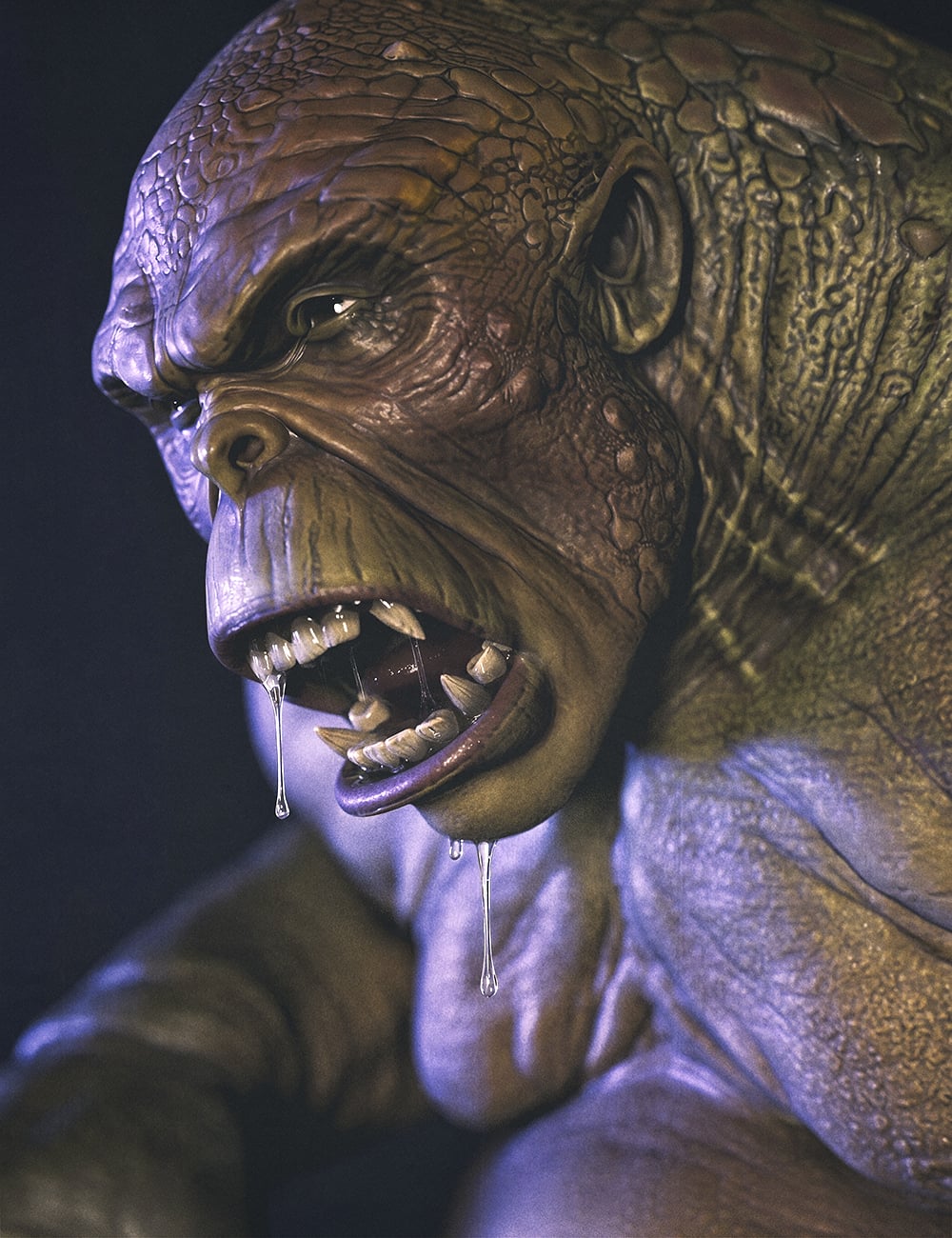 FN Primal Beast for Genesis 9 by: Feng, 3D Models by Daz 3D