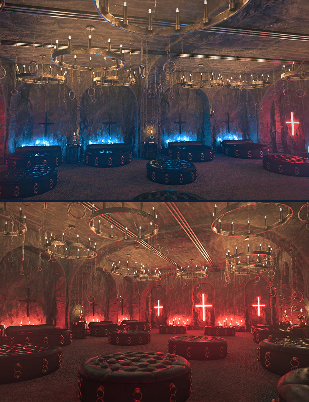 Polish Gothic Lounge by: Polish, 3D Models by Daz 3D