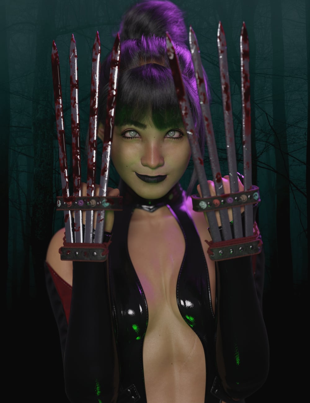 URHD Takumi 8K HD Shinobi Bundle by: URHD, 3D Models by Daz 3D