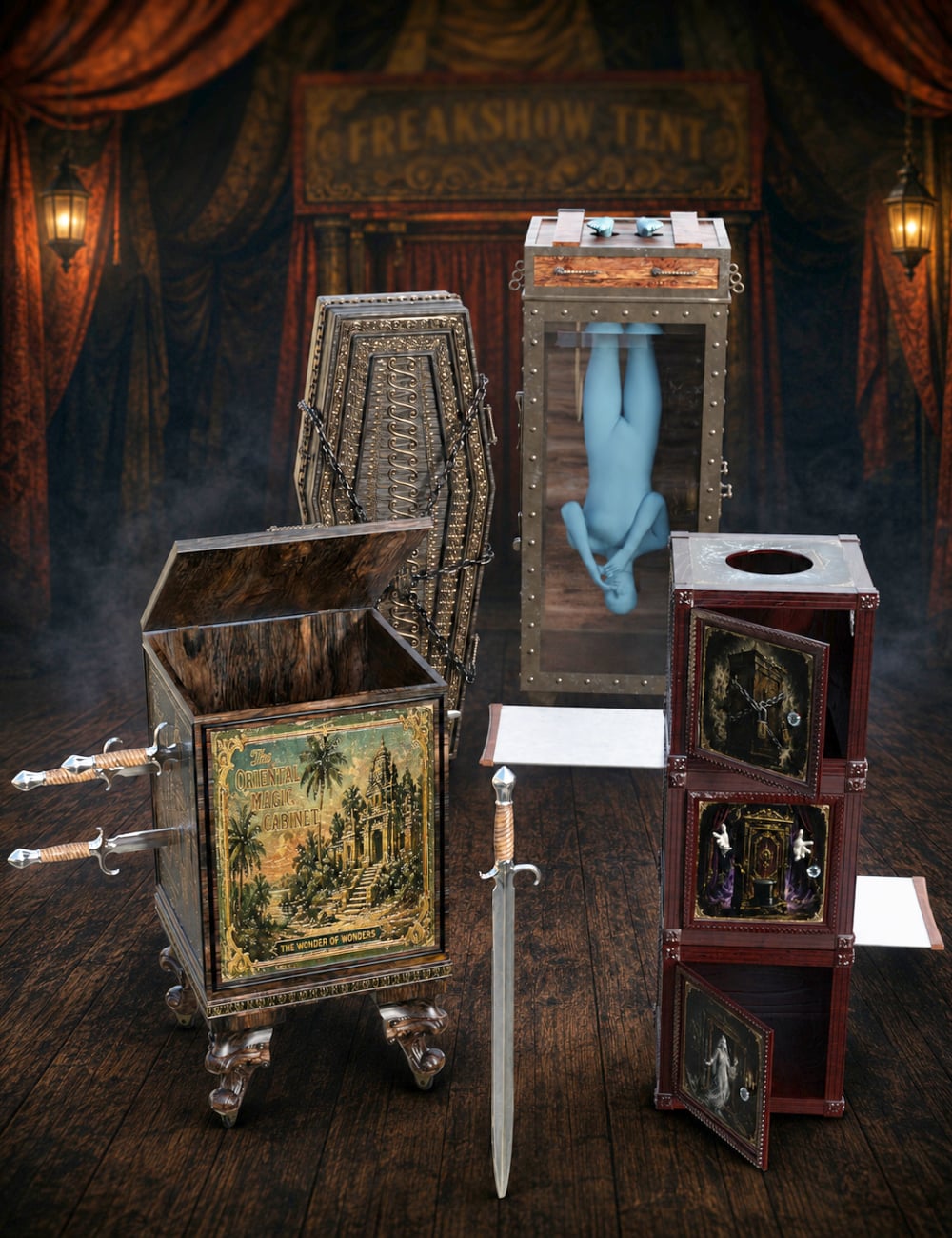 Conjuring Apparatus by: Digitallab3D, 3D Models by Daz 3D