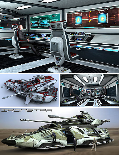 Ironstar by: Kibarreto, 3D Models by Daz 3D