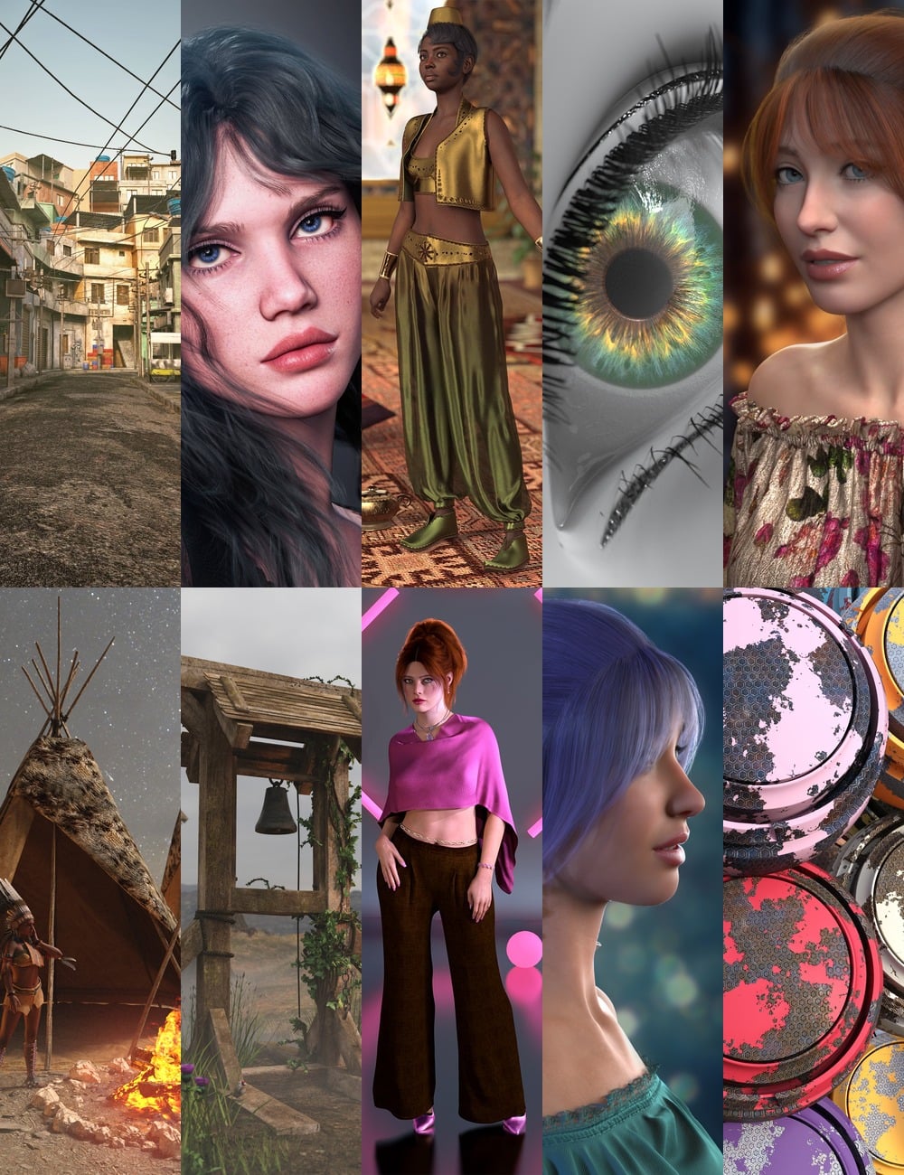 Member Festival Bundle 3 - 2026 by: , 3D Models by Daz 3D