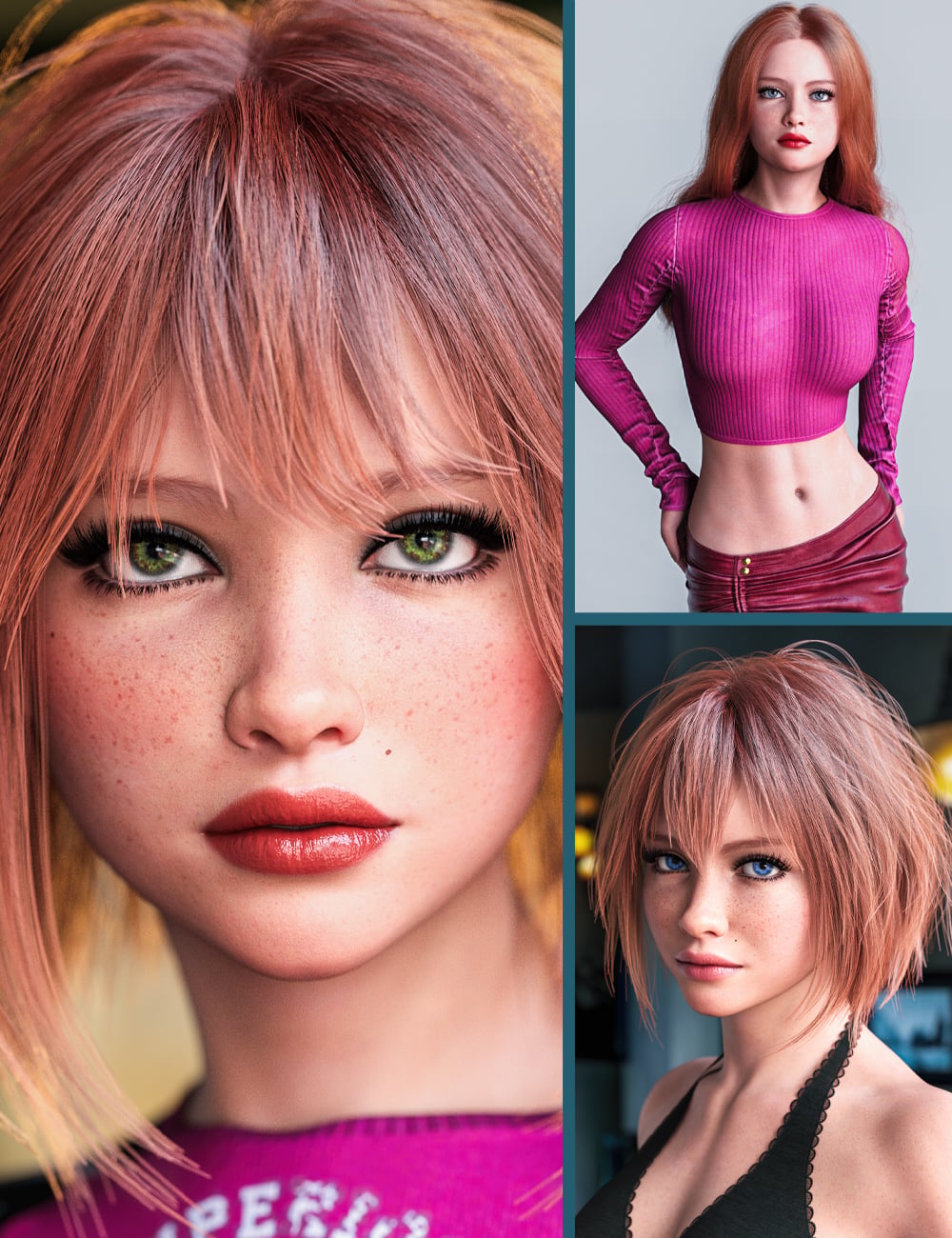 CJ Autumn 8k HD For Genesis 9 by: Colm Jackson, 3D Models by Daz 3D