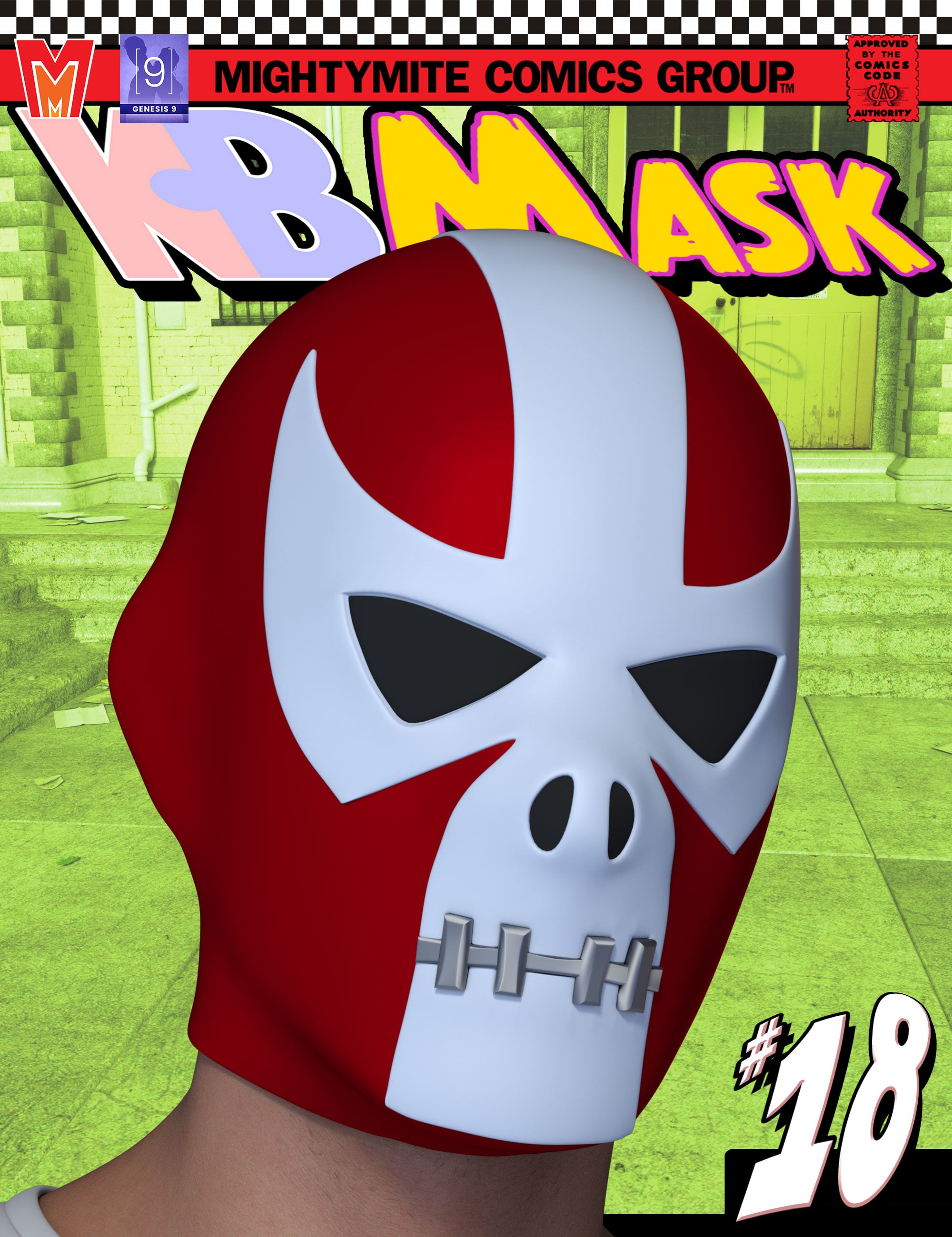 ☆MASK♡ Mask 018 MMKBGenesis 9 | Daz 3D