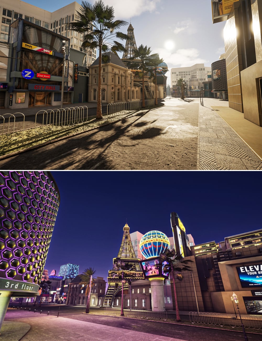 XI Casino Strip by: Xivon, 3D Models by Daz 3D