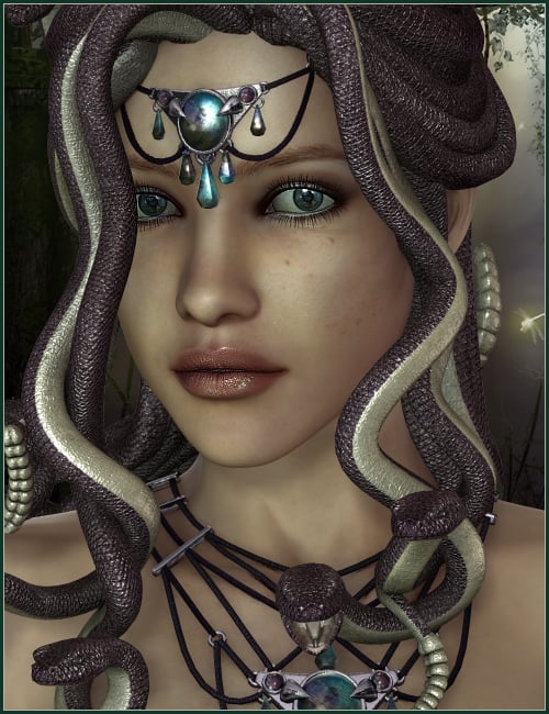 The Gorgon Medusa The Gorgon Medusa by: Sarsa, 3D Models by Daz 3D