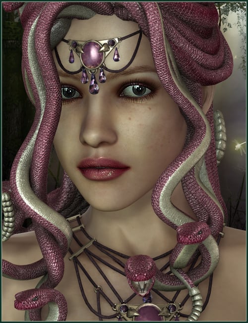 The Gorgon Medusa The Gorgon Medusa by: Sarsa, 3D Models by Daz 3D